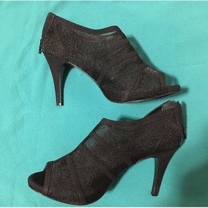 M by Marinelli blk mesh booties size 9M